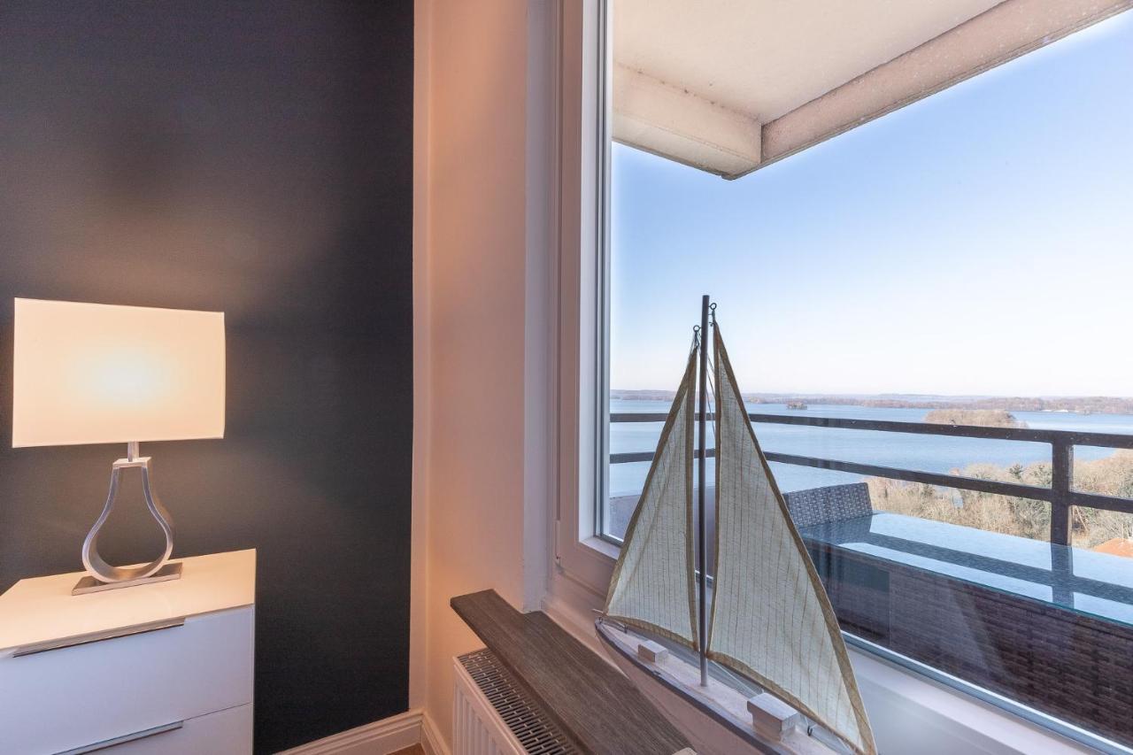 Mooi: Fantastisches Apartment Mit Seeblick Und Stil, Netflix Plön Kültér fotó